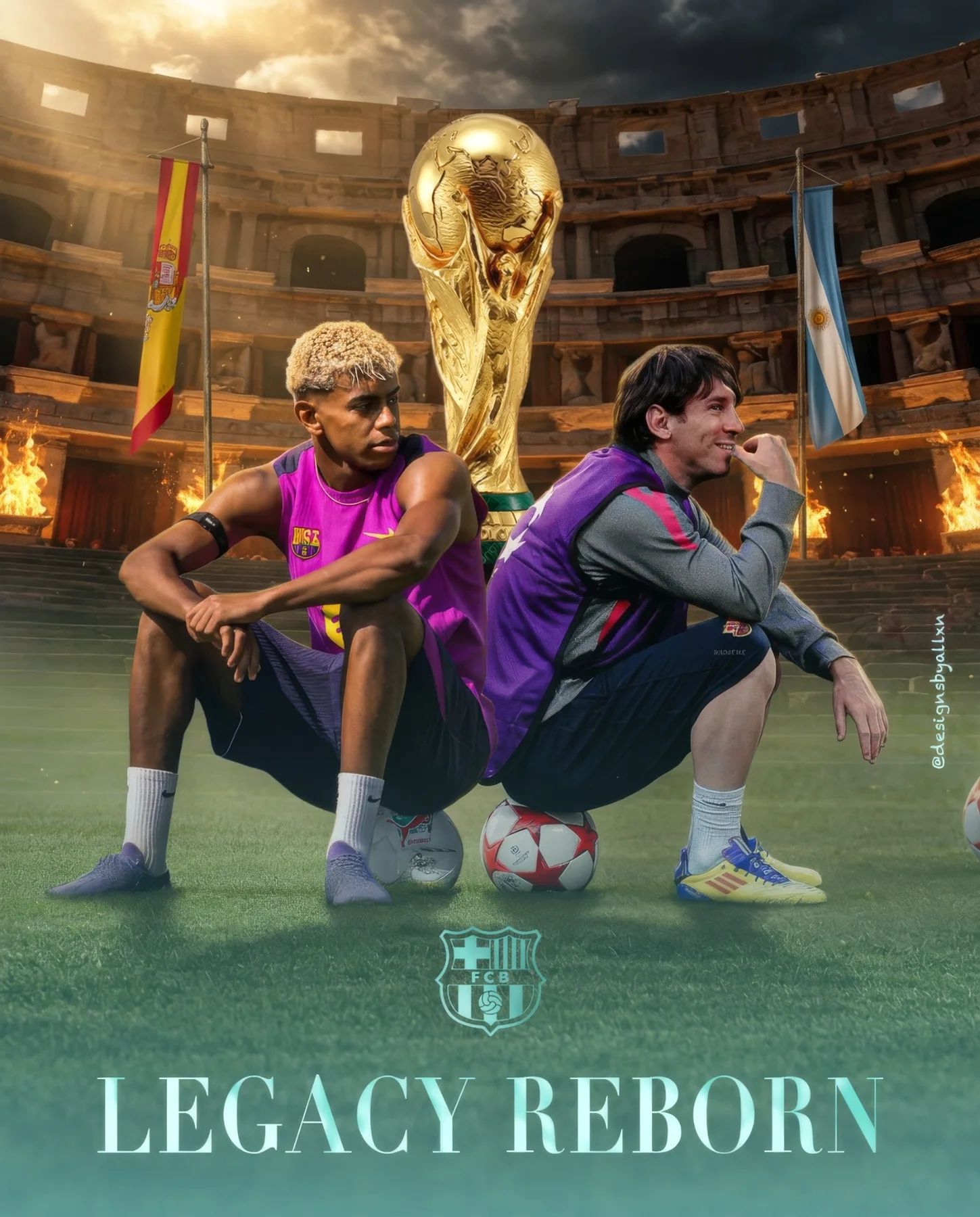 Messi legacy poster