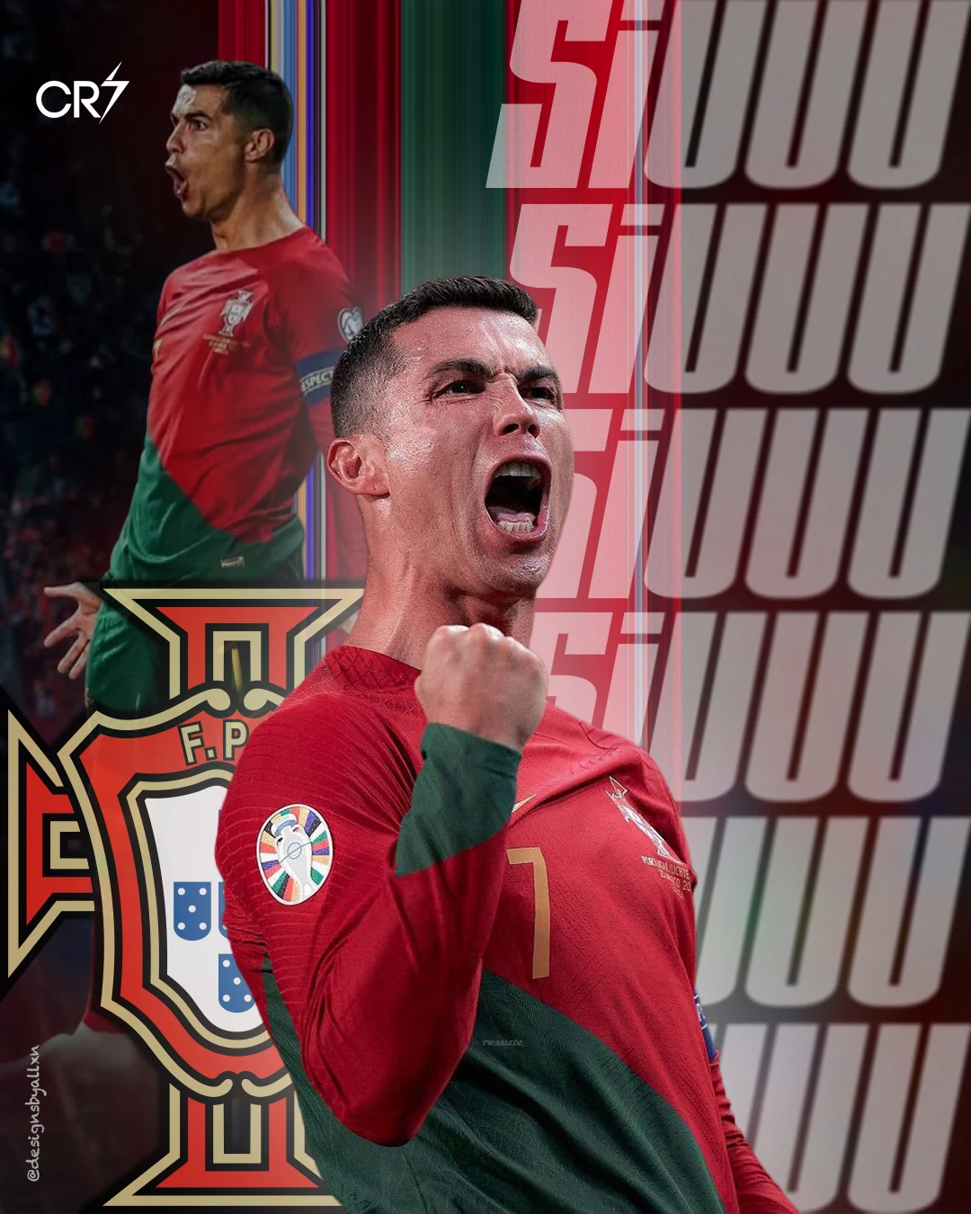Ronaldo poster variation